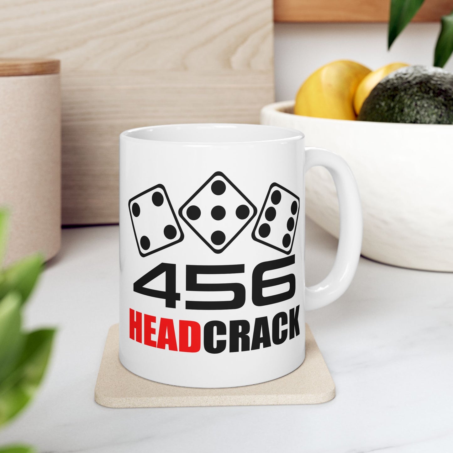 456 Flagship - Ceramic Mug - Left Hand Roller