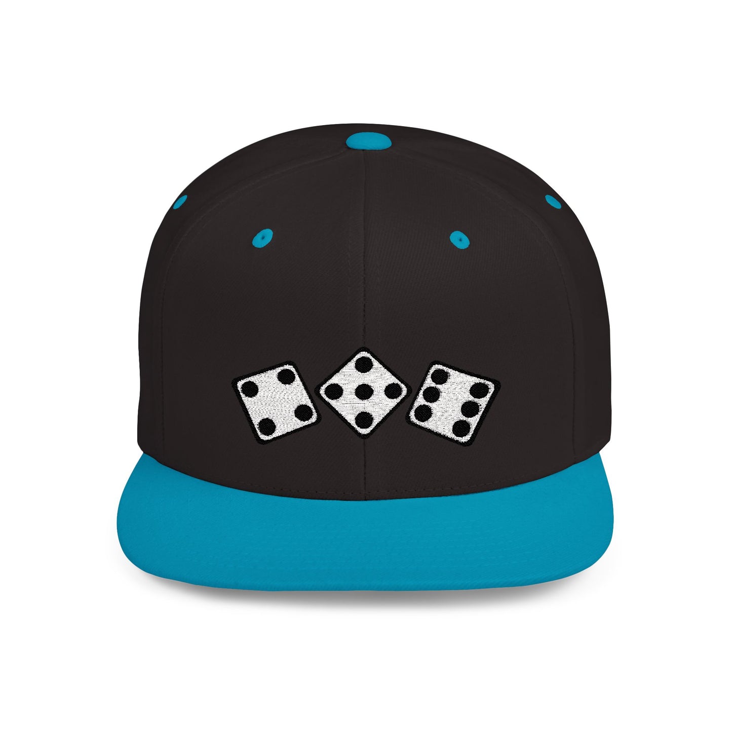 456 Diced Out - Flat Bill Snapback (Embroidered)