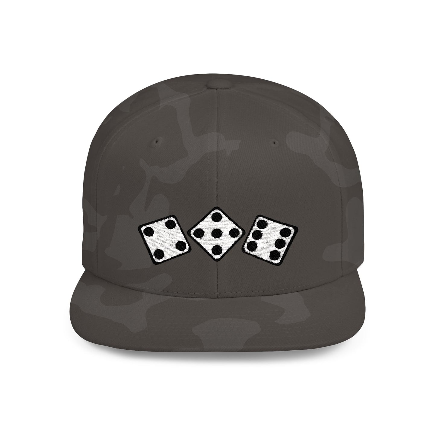 456 Diced Out - Flat Bill Snapback (Embroidered)