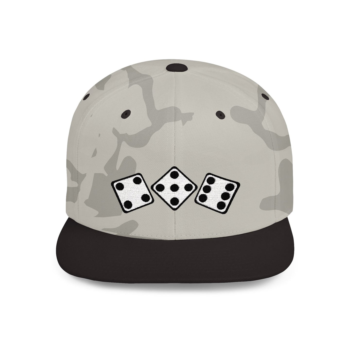 456 Diced Out - Flat Bill Snapback (Embroidered)