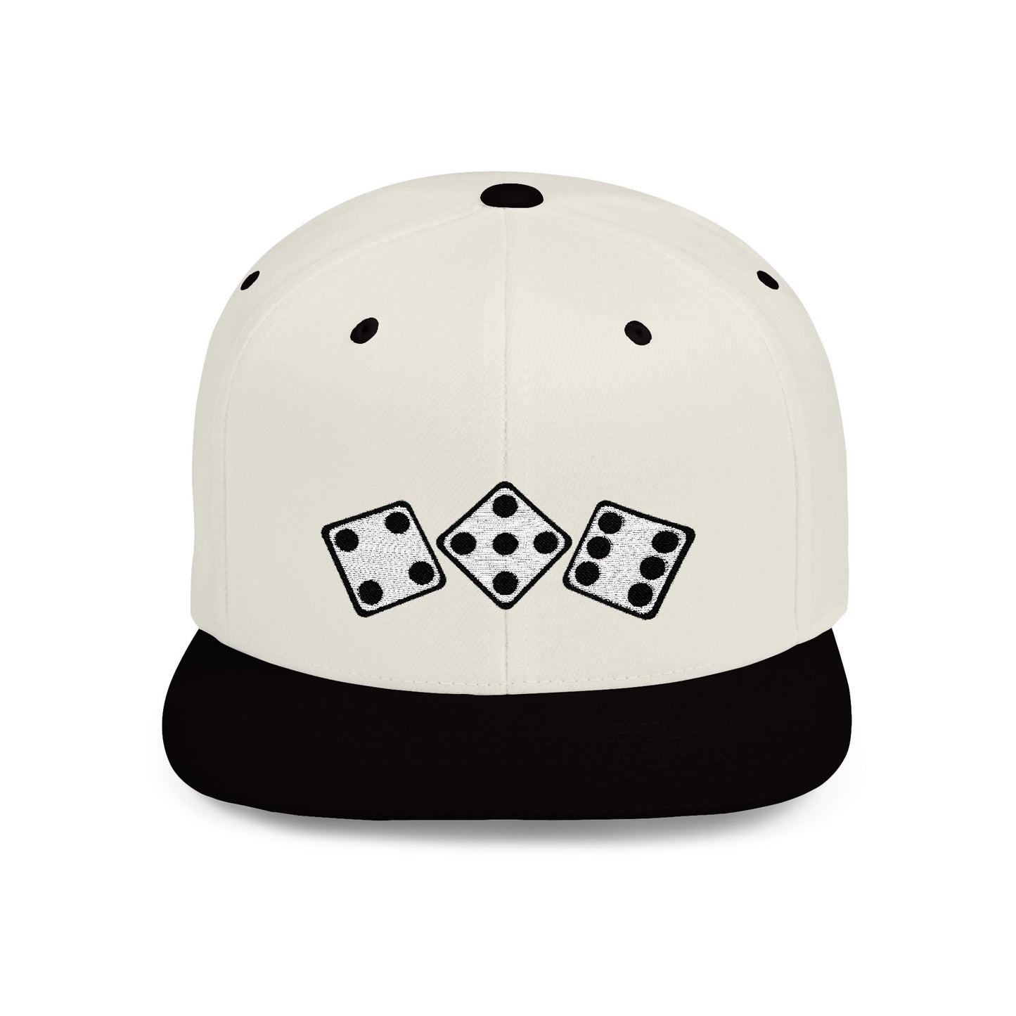 456 Diced Out - Flat Bill Snapback (Embroidered)